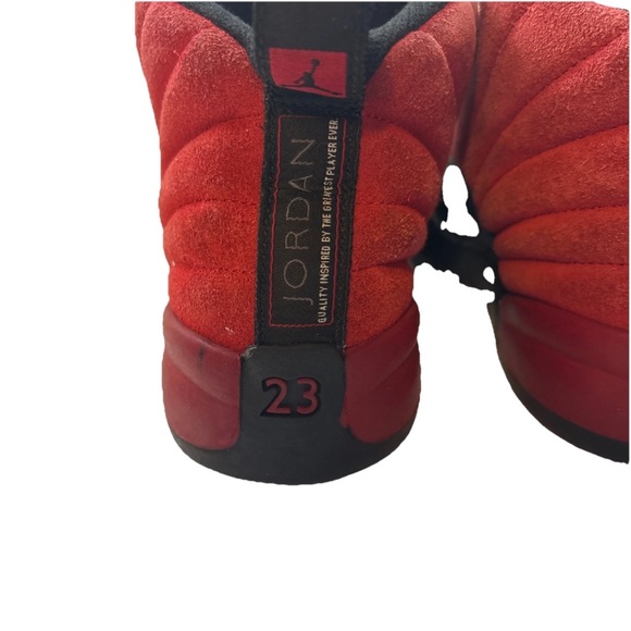 Nike Air Jordan 12 Retro - Kids Size 2.5Y - 'Reverse Flu Game' Sneakers NO BOX - Picture 5 of 16